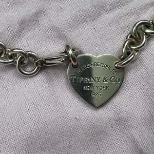 Tiffany & Co Heart Tag Necklace